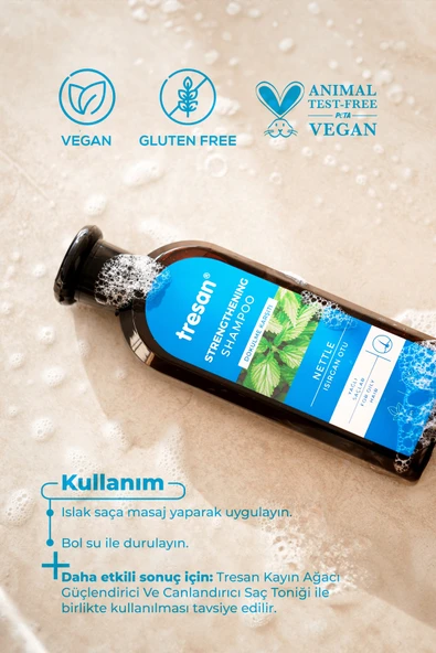 Dökülme Karşıtı Isırgan Otu Güçlendirici Bakım Şampuanı Yağlı Saçlar 300 ml - 4