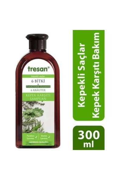 Kepek Karşıtı Bakım 6 Bitki Özlü 300 ml Şampuan