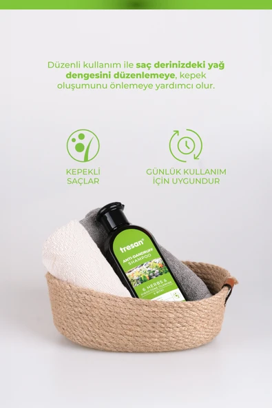 6 Bitki Kepek Karşıtı Bakım Şampuanı 300 ml X 2 Adet - 3