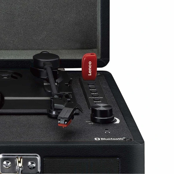 TT-115BK Turntable - USB BT Siyah Pikap - 5