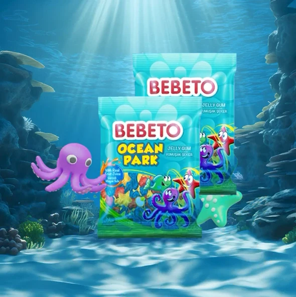 Bebeto Ocean Park 80 Gr 2 Adet