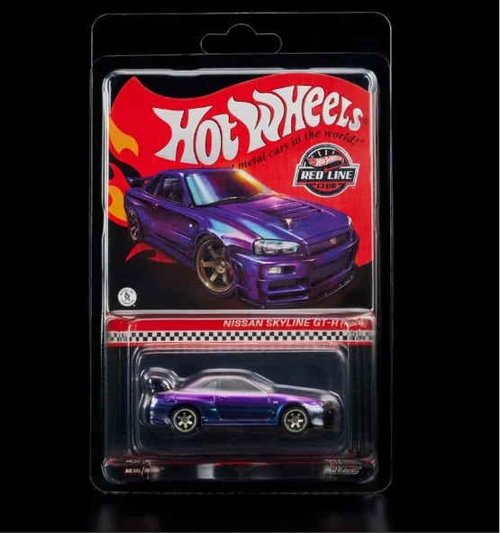 HOT WHEELS RLC NISSAN SKYLINE R34