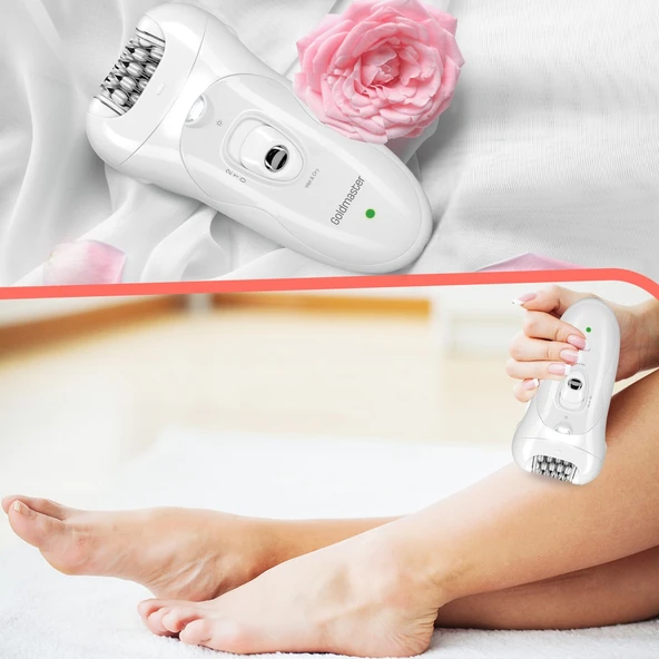 GOLDMASTER ALYA GM-8136 ŞARJLI EPİLASYON CİHAZI - 5