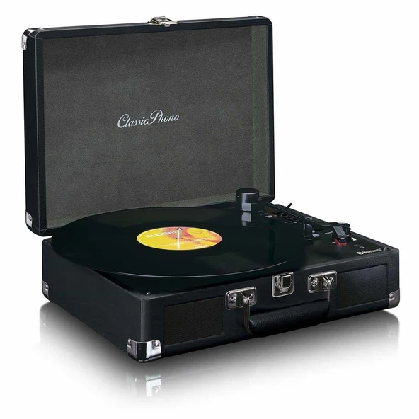 TT-115BK Turntable - USB BT Siyah Pikap - 4