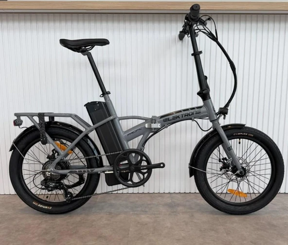 Kron Elektrone Pasific 20" Jant E-Bike 7 Vites Elektrikli Katlanır Bisiklet Nardo Gri - 2