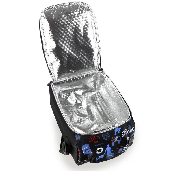 Gabol Beslenme Çantası Termal Thermic Lunch Bag Training Siyah GB.234957 - 4