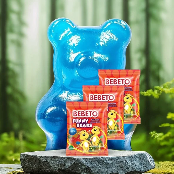 Bebeto Funny Bears 80 Gr 3 Adet