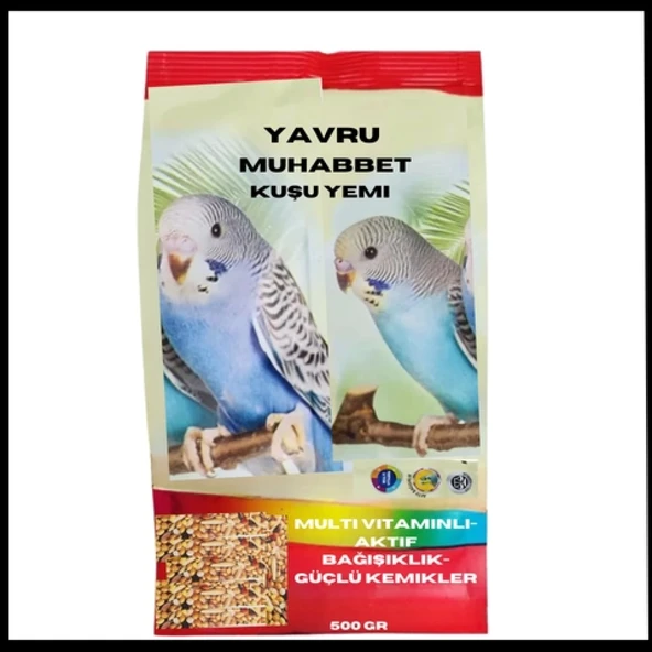 Uyguna-Yakala Kuş Yem Yavru Muhabbeti 500 Gr-CL.139