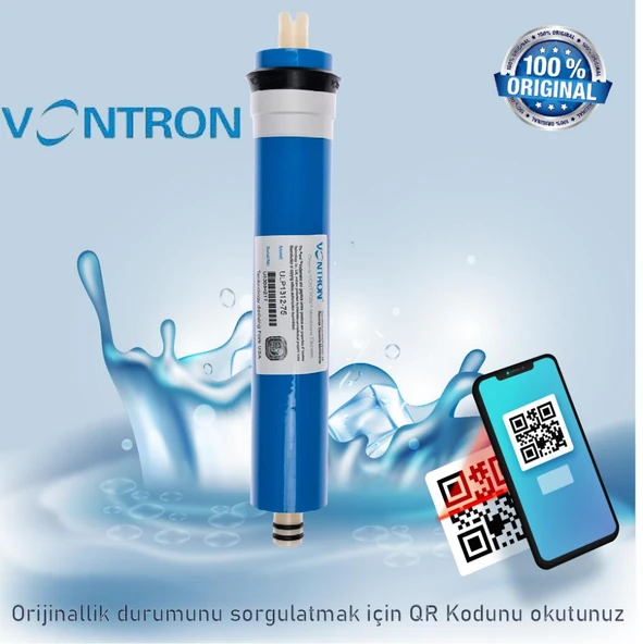 Sulook Inline Kapalı Kasa Tüm Su Arıtma Cihazlarına Uyumlu 5'li Filtre Takımı Vontron Membranlı - 6