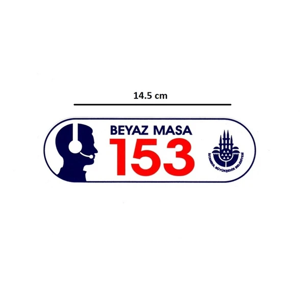 Beyaz Masa 153 Sticker - Beyaz Masa 153 Sticker