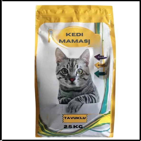 Uyguna-Yakala Kedi Maması 2.5 Kg Tavuklu-MA.010