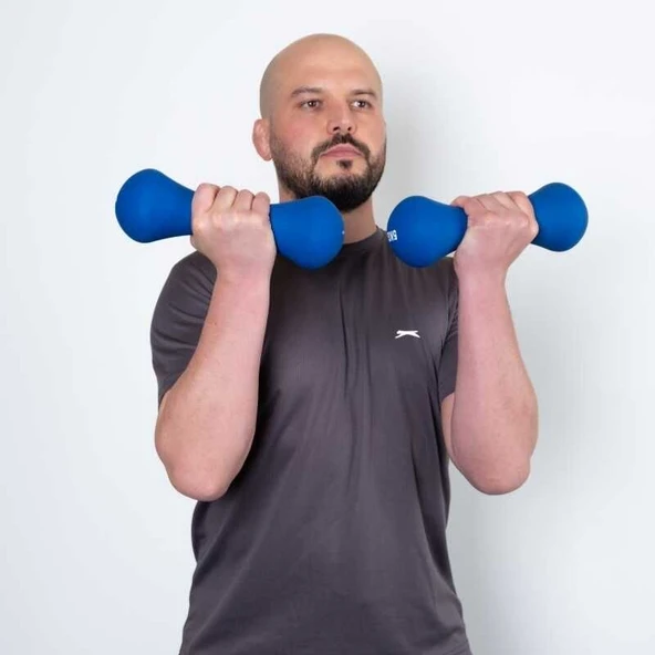 Slazenger Neopren Dambıl (5 kg + 5 Kg) - 3