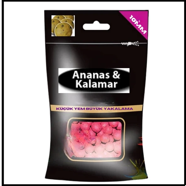 Uyguna-Yakala Mini 10 Mm Ananaslı Kalamar-OOM.011 ürün görseli