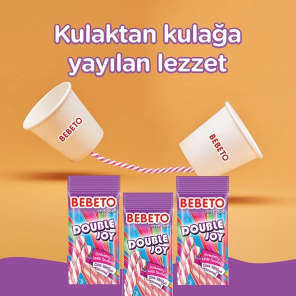 Bebeto Double Joy 75 gr 3 Adet