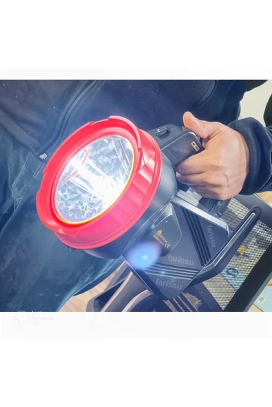 Gold Kama Gk6692 Uzun Menzilli Led'li Şarjlı El Projektörü - 2