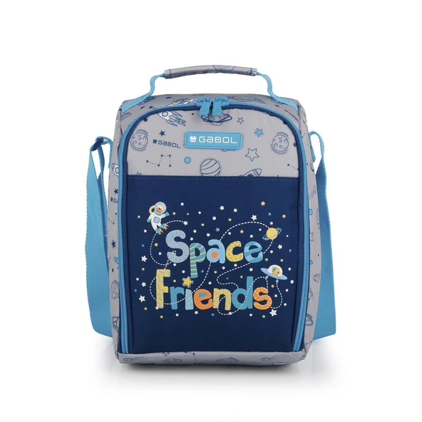 Gabol Beslenme Çantası Termal Thermic Lunch Bag Space Siyah GB.234657