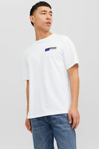 JJECORP LOGO TEE PLAY SS O-NECK NOOS White/P4 White/P4 M