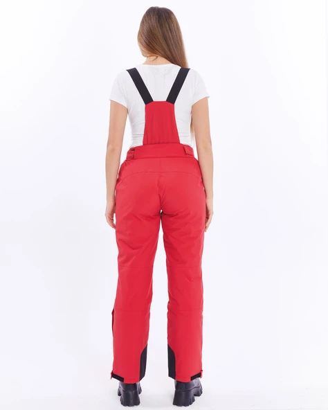 Mapamyumco Kadın Kayak Pantolon-KIRMIZI - Resim 6