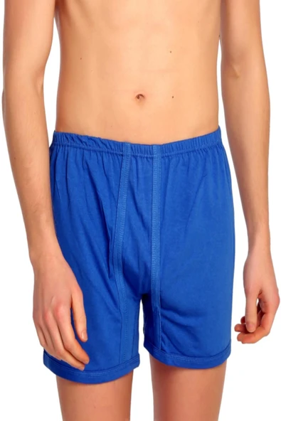 Seher 0006 Pamuk Renkli Erkek Paçalı Külot - Resim 3