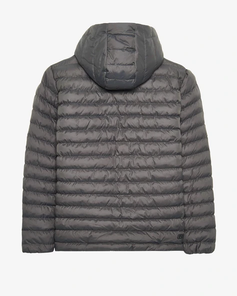 Skechers M Outerwear Polar Lining Padded Jacket Antrasit Antrasit XL - 6