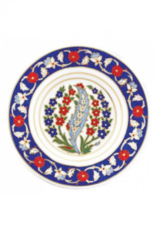 Kütahya Porselen El Dekoru 17 cm Tabak 01178