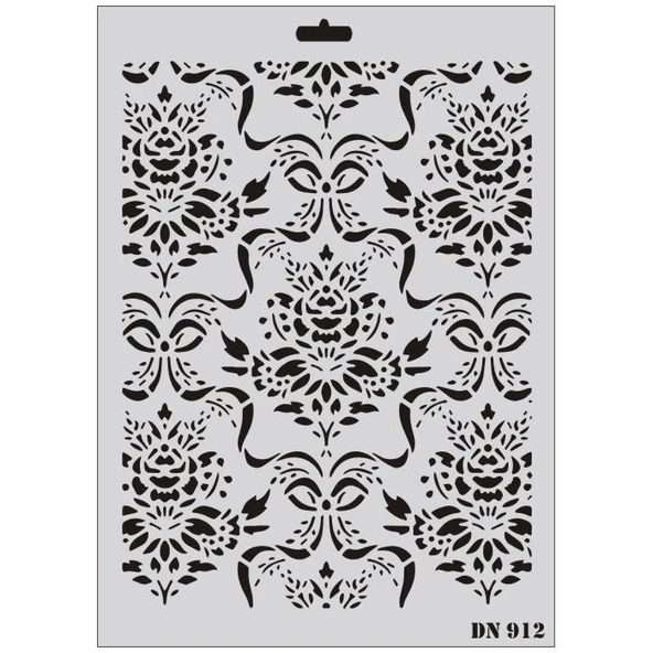 Rich Dantel Seri DN-912 Stencil 35x25 cm - 5