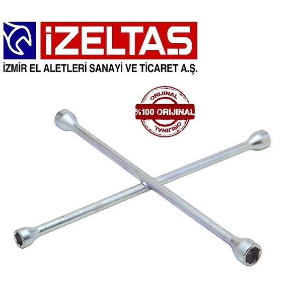 İzeltaş İstavroz Tip Bijon Anahtarı 17 - 19 - 21 - 22 - 5