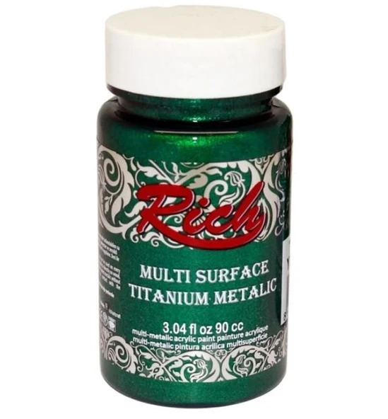 Rich Multi Surface Titanium 2552 Yeşil Metalik 90 cc - 2