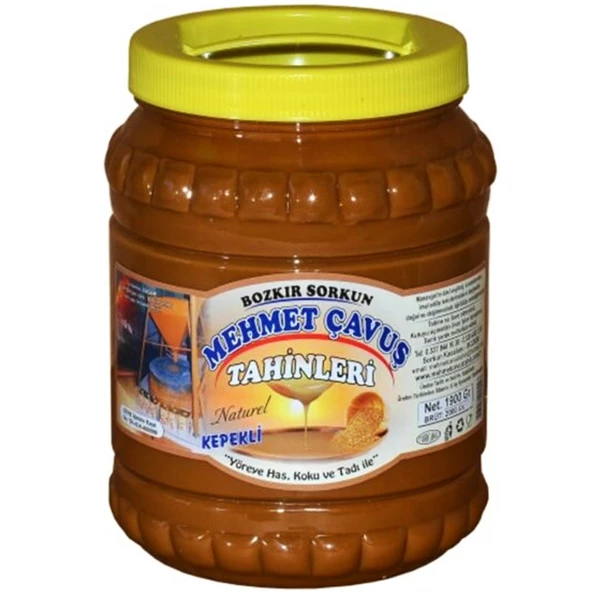 Mehmet Çavuş Kepekli Bozkır Tahini Plastik Kutu 2 Kg - 3