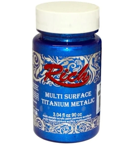 Rich Multi Surface Titanium 2562 Mavi Metalik 90 cc - Resim 2