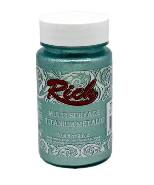Rich Multi Surface Titanium 2550 Su Yeşili Metalik 90 cc - Resim 2