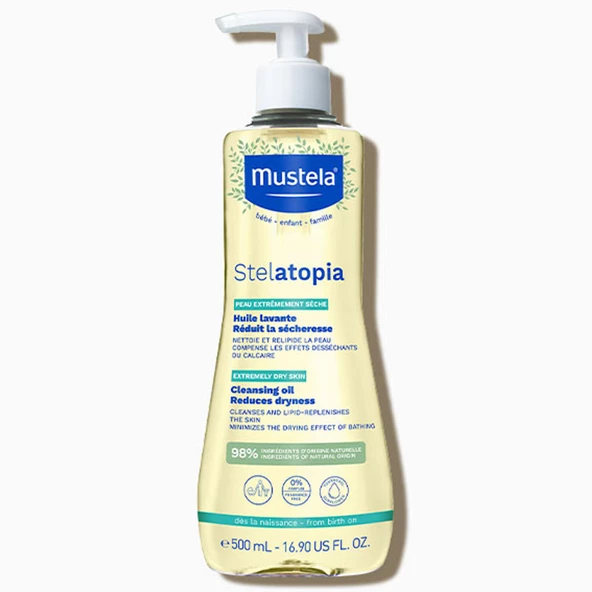 Mustela Stelatopia Cleansing Oil Temizleme Yağı 500 ml