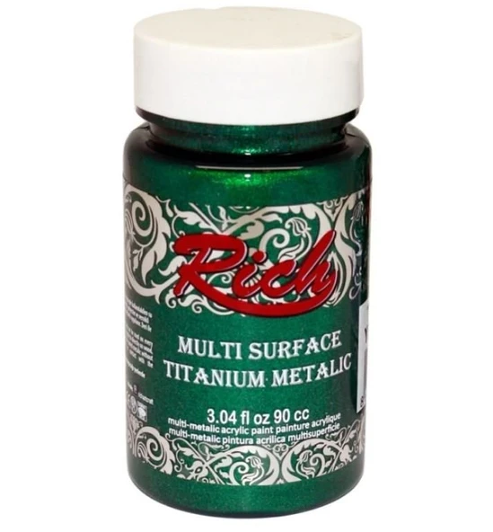 Rich Multi Surface Titanium 2552 Yeşil Metalik 90 cc - 6