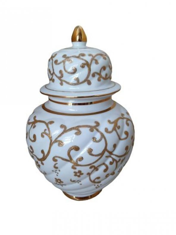 Kütahya Porselen Burma 20 cm Vazo Dekor No: 1283678