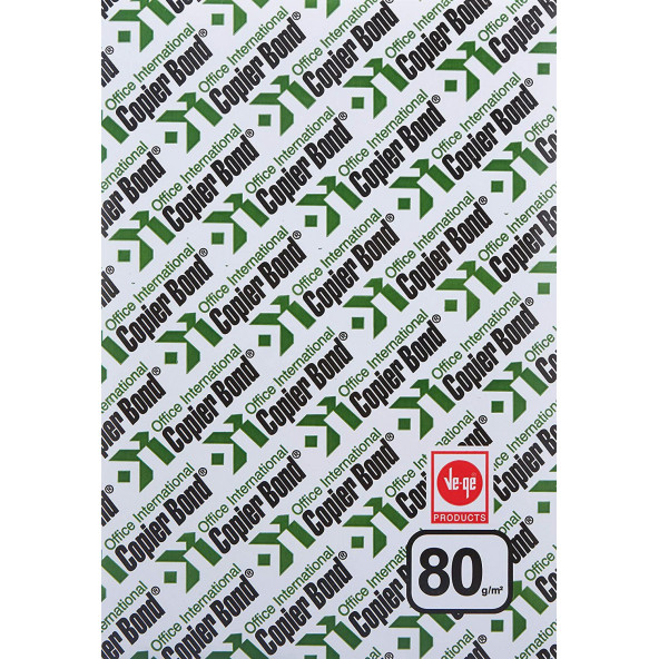 VE-GE COPIER BOND A4 FOTOKOPİ KAĞIDI 500 YAPRAK 80G 1.HAMUR 210X297MM A4 500'LÜ VEGE BEYAZ KAĞIT - 4