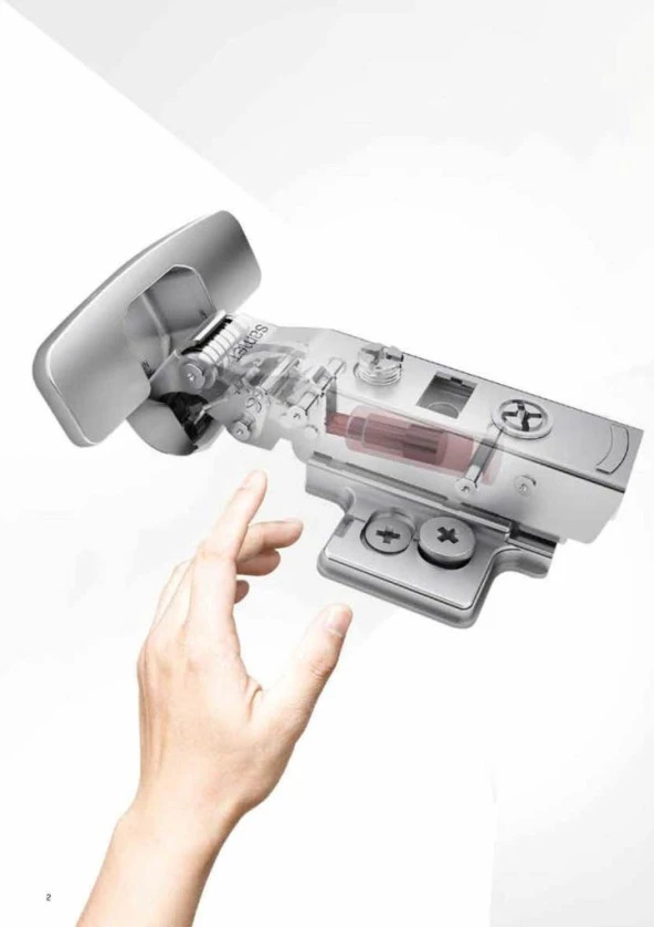 Samet Master Frenli 9Db Yarım Deve Menteşe - 3