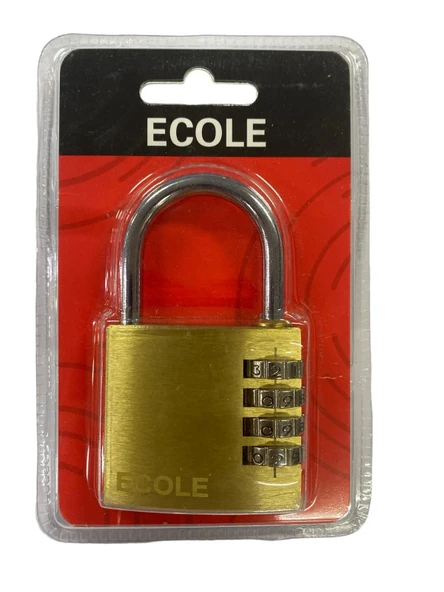 Ecole Şifreli Asma Kilit 50 mm - 2