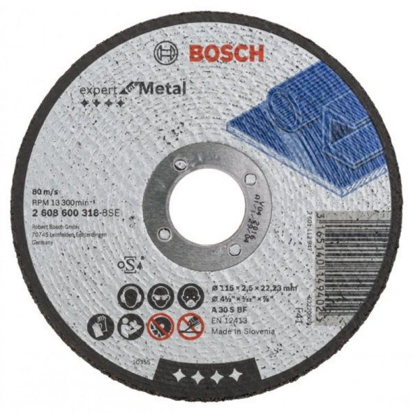Bosch Metal Kesici Expert 115x2.5 mm 2608600318