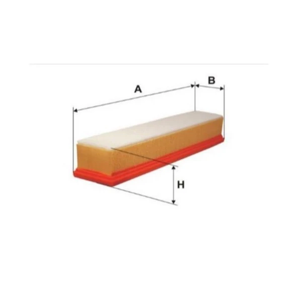 Dacia Duster Hava Filitresi (2010-2013) 8200023480 09864B0005 1.5 DCI - Resim 2