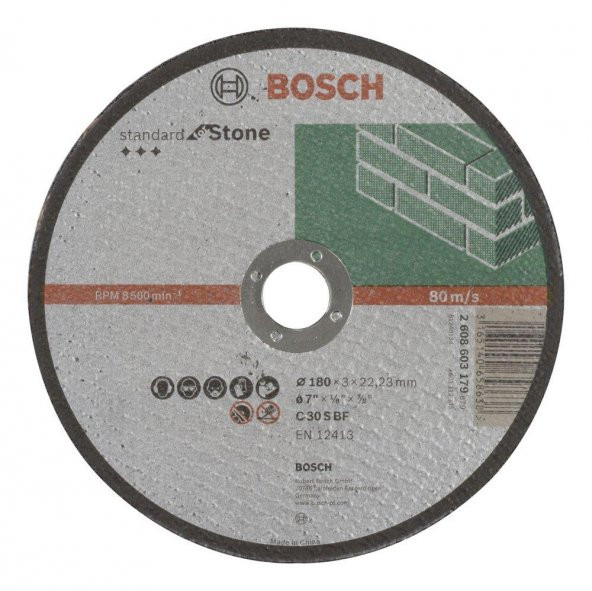 Bosch Taş Kesici Standart 180X3mm 2608603179