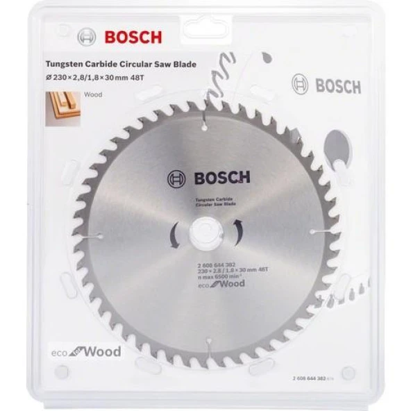 Bosch Optiline Eco 230x30 mm 48 Diş Ahşap Testere