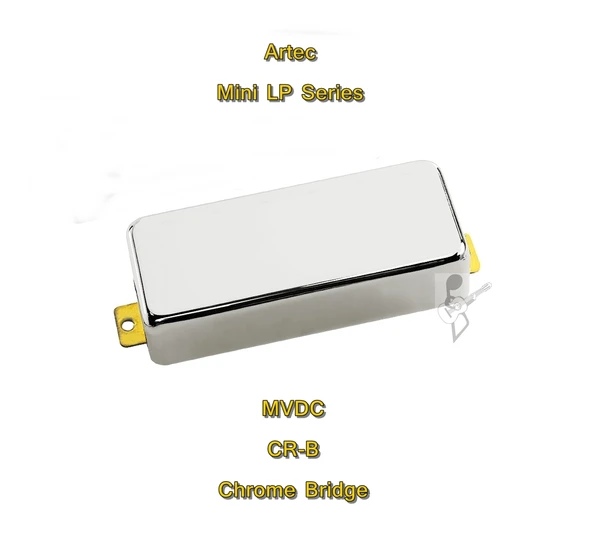ARTEC Mini LP Series MVDC Ceramic Bar Magnet Bridge Humbucker Manyetik CR-B - Resim 2