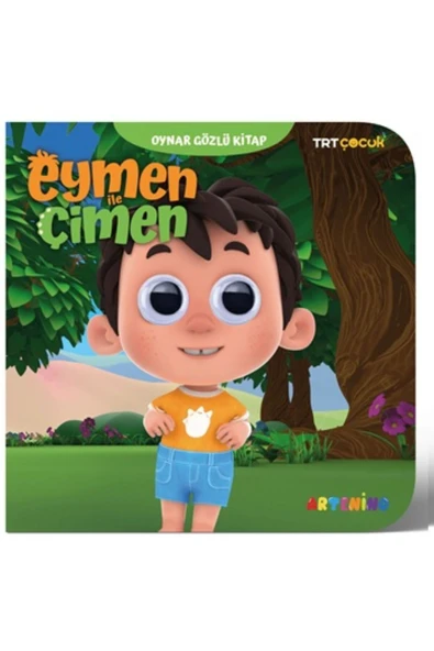 EYMEN İLE ÇİMEN  TRT ÇOCUK OYNAR GÖZLÜ KİTAP ürün görseli