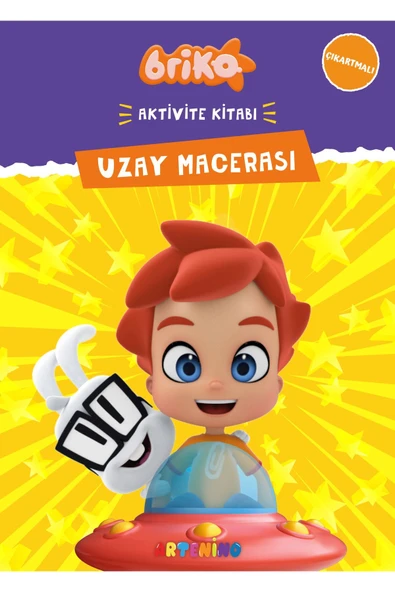 BRİKO UZAY MACERASI  ÇIKARTMALI AKTİVİTE KİTABI SERİSİ ürün görseli
