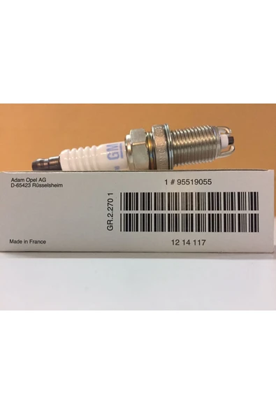 GM 1 Adet Astra G Corsa C Vectra B Ateşleme Bujisi Çift Tırnak 1214117 95519055 ürün görseli