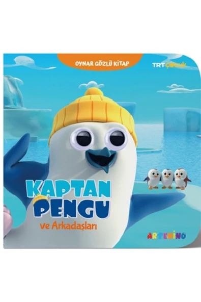 KAPTAN PENGU  TRT ÇOCUK OYNAR GÖZLÜ KİTAP ürün görseli