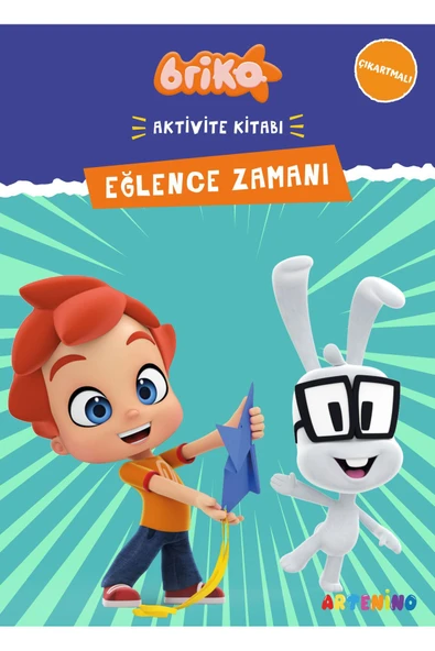 BRİKO EĞLENCE ZAMANI / ÇIKARTMALI AKTİVİTE KİTABI SERİSİ ürün görseli