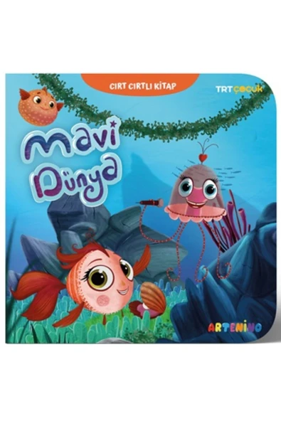 MAVİ DÜNYA  TRT ÇOCUK CIRT CIRTLI KİTAP ürün görseli