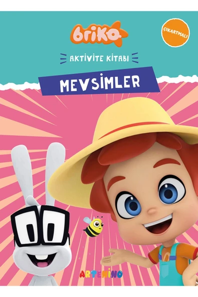 BRİKO  MEVSİMLER  ÇIKARTMALI AKTİVİTE KİTABI SERİSİ ürün görseli
