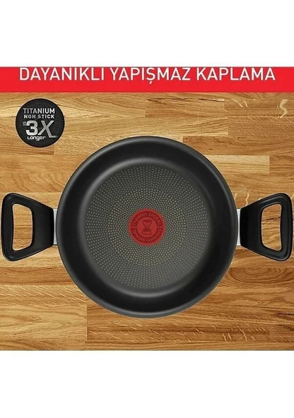 Tefal Titanyum 3X Force 20 cm Sahan - 3